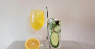 Cucumber Lemon Water